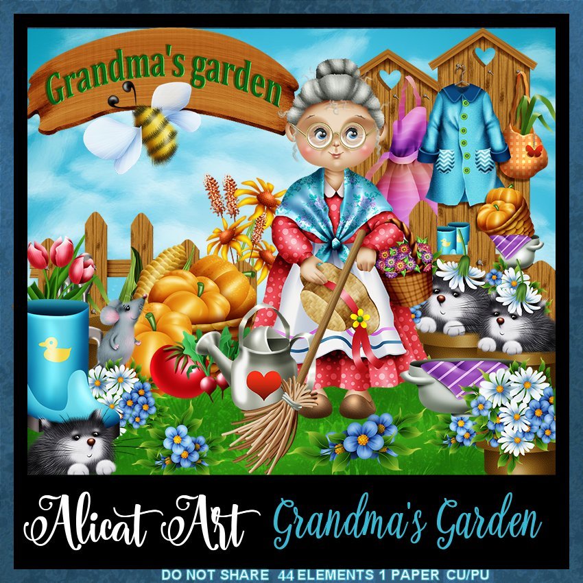 AL2_GrandMa's Garden CUPU PAck