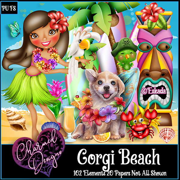 Corgi Beach - Click Image to Close