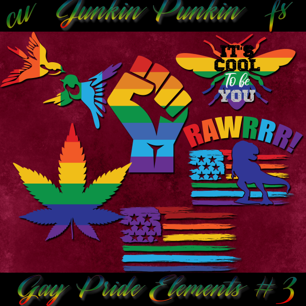 JP CU Gay Pride Elements #3 - Click Image to Close