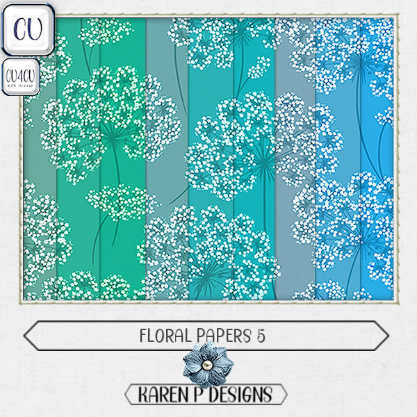 Floral Papers 5 - Click Image to Close