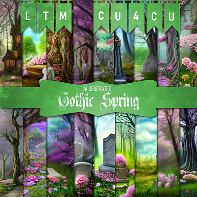 LTM_Gothic Spring - AI Background - CU4CU
