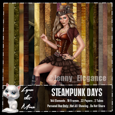 Steampunk Days - Scrapkit - Click Image to Close