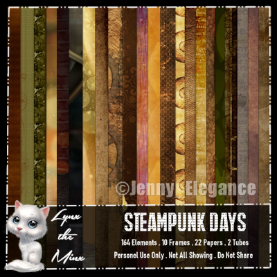 Steampunk Days - Scrapkit - Click Image to Close