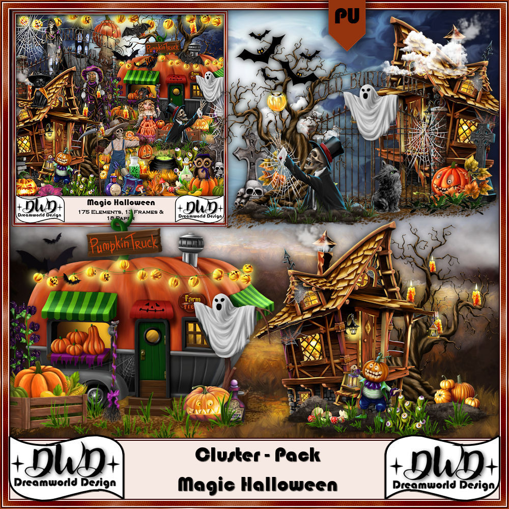 Cluster *Magic Halloween*