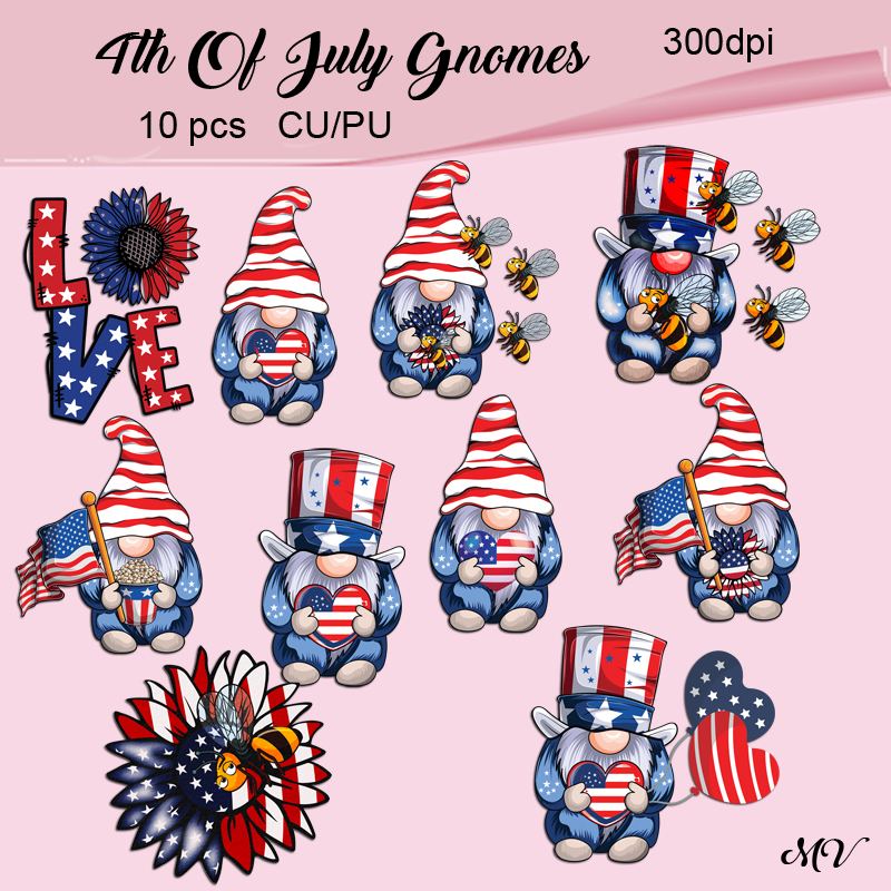4th Of July Gnomes