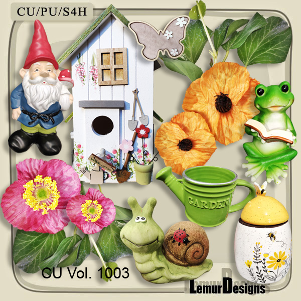CU Vol. 1003 Spring Garden by Lemur Designs
