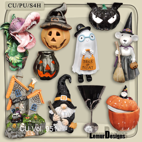 CU Vol. 951 Halloween by Lemur Designs